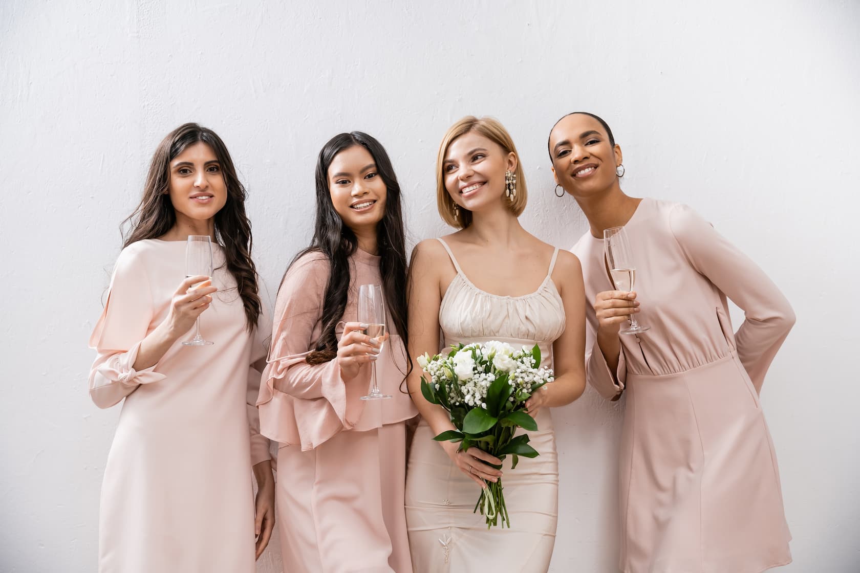 Ottawa wedding hair styled by Hair Expectations for 4–7 person bridal party